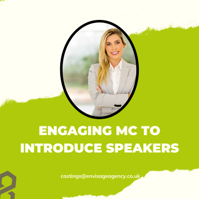 engaging MC to introduce speakers