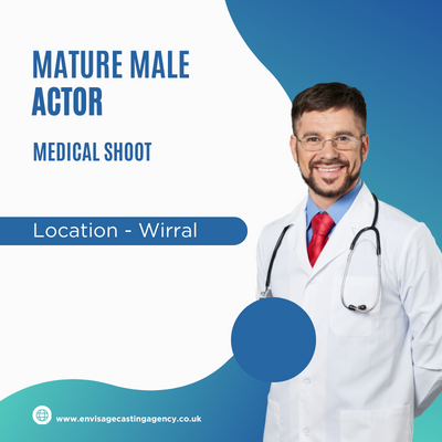 looking for a male actor for a medical shoot