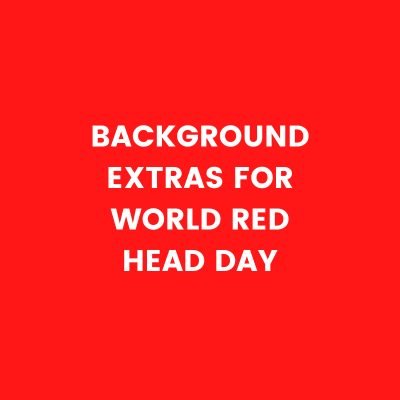 Background Extras for World Red Head Day
