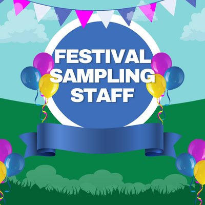 Festival Sampling Staff